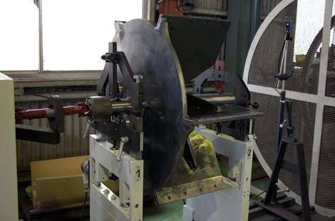 ハネ取り付け部