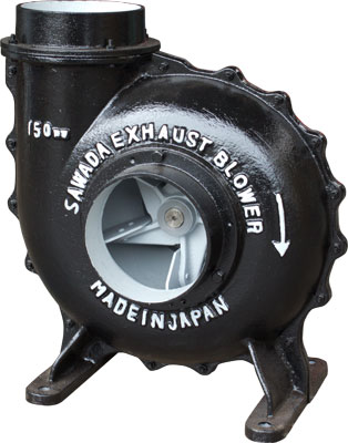 鋳物排風機/兼用型左上向